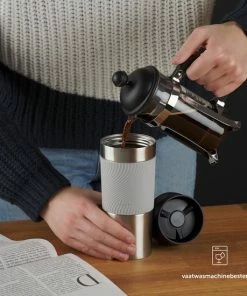 Goedkoop ???? Blumtal Thermosbeker Classic - Lekvrij, BPA-Vrij En Vaatwasserbestendig - Hoge Kwaliteit Thermosfles Met Quick-Press Sluiting - Travel Mug 500 Ml - Berry - Roze ???? -Bourgogne Shop 550x550 682