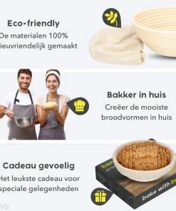 Uitgang ???? Beno® Rijsmandje Met Deegkleed Rond – Banneton Voor Brood Bakken, Deeg Rijzen - Sinterklaas Cadeau - Black Friday 2022 ???? 10 Uitgang ???? Beno® Rijsmandje Met Deegkleed Rond – Banneton Voor Brood Bakken, Deeg Rijzen - Sinterklaas Cadeau - Black Friday 2022 ???? -Bourgogne Shop 550x550 696