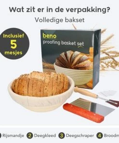 Uitgang ???? Beno® Rijsmandje Met Deegkleed Rond – Banneton Voor Brood Bakken, Deeg Rijzen - Sinterklaas Cadeau - Black Friday 2022 ???? 13 Uitgang ???? Beno® Rijsmandje Met Deegkleed Rond – Banneton Voor Brood Bakken, Deeg Rijzen - Sinterklaas Cadeau - Black Friday 2022 ???? -Bourgogne Shop 550x550 699