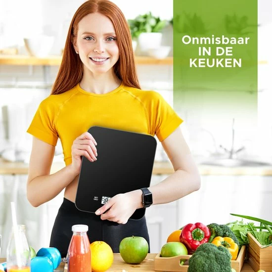 Goedkoopste ❤️ Witts Digitale Precisie Keuken Weegschaal – 1gr Tot 15 Kg – Tarra Functie – Elektrisch – Zwart ???? 4 Goedkoopste ❤️ Witts Digitale Precisie Keuken Weegschaal – 1gr Tot 15 Kg – Tarra Functie – Elektrisch – Zwart ???? - Afbeelding 4