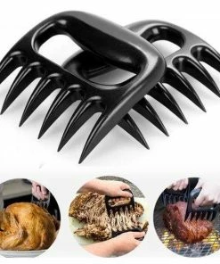 Coupon ???? Merkloos Meat Claws - Vlees Klauwen Houder Pulled Pork - Vleesvork - Vlees Draaier - BBQ Barbecue Accessoire Gereedschap - 2 Stuks ???? -Bourgogne Shop 550x550 751