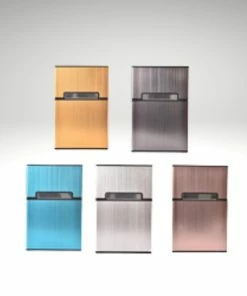 Groothandel ✔️ Merkloos Sigaretten Doosje - Blauw - Aluminium - Sigaretten Houder/Hoesje - Weerbestendig - Stevig En Luxe Opbergdoosje ????