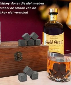 Beste recensies van ???? Joyage Whiskey Set Met 2 Whiskey Glazen En 8 Whiskey Stenen - Inclusief 2 Onderzetters - Set Whiskey Glazen - Whisky Set - Tumbler Whisky Glazen - Whiskey Stenen - Cadeau Voor Man - Kado Man ✔️ -Bourgogne Shop 550x550 768