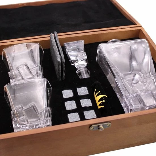 Top 10 ???? Salute Brothers Whiskey Karaf Set Limited Edition - 2 Whiskey Glazen Set - 8 Whiskey Stones - 2 Stenen Onderzetters - Luxe Whisky Cadeauset - Decanteer Karaf Set ???? 3 Top 10 ???? Salute Brothers Whiskey Karaf Set Limited Edition - 2 Whiskey Glazen Set - 8 Whiskey Stones - 2 Stenen Onderzetters - Luxe Whisky Cadeauset - Decanteer Karaf Set ???? - Afbeelding 3