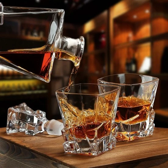 Top 10 ???? Salute Brothers Whiskey Karaf Set Limited Edition - 2 Whiskey Glazen Set - 8 Whiskey Stones - 2 Stenen Onderzetters - Luxe Whisky Cadeauset - Decanteer Karaf Set ???? 5 Top 10 ???? Salute Brothers Whiskey Karaf Set Limited Edition - 2 Whiskey Glazen Set - 8 Whiskey Stones - 2 Stenen Onderzetters - Luxe Whisky Cadeauset - Decanteer Karaf Set ???? - Afbeelding 5