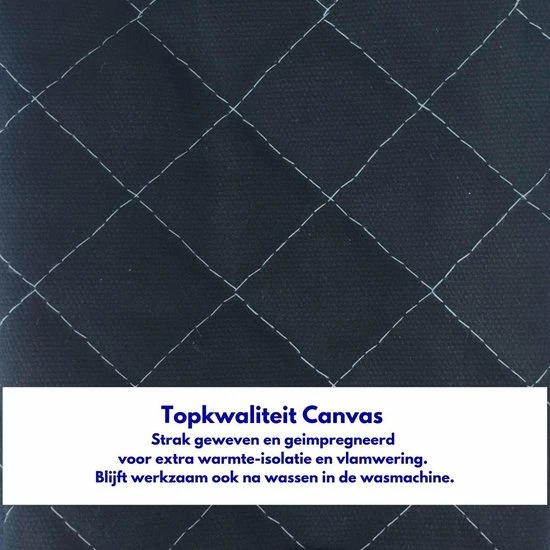 Begroting ???? Gohh® Gohh 2 Canvas Ovenhandschoenen Ovenwanten Zwart - 33 Cm (tot 300 Graden) ???? 6 Begroting ???? Gohh® Gohh 2 Canvas Ovenhandschoenen Ovenwanten Zwart - 33 Cm (tot 300 Graden) ???? - Afbeelding 6