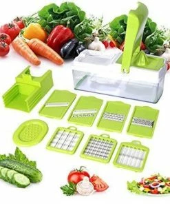 Korting ???? ABSOLU CHIC Snijset - 8 Snijbladen - 10 Delig - Multisnijder ???? -Bourgogne Shop 550x550 822