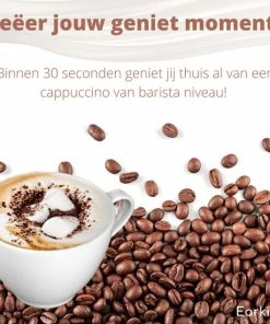 Hete verkoop ???? Earkings Melkopschuimer - Melkopschuimer Elektrisch Voor Heerlijk Melkschuim - Eenvoudige En Makkelijke Melkschuimer - Melkopschuimer Handmatig Wit ⌛ -Bourgogne Shop 550x550 871