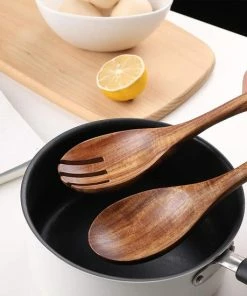 Nieuw ???? Merkloos Slabestek - Slalepel - Opscheplepel - 26 Cm - Hout ???? -Bourgogne Shop 550x550 898