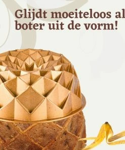 Aanbiedingen ✔️ Schmeckpunkt Tulband Bakvorm - 24 Cm - "Beautyfull Gold Reliëf" - Broodbakvorm - Cakevorm - Bakblik ???? -Bourgogne Shop 550x550 91