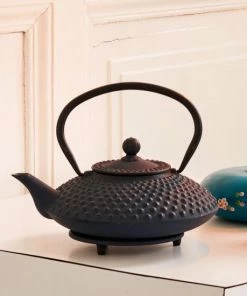 Gloednieuw ???? Bredemeijer - Theepot Xilin 1,25L Gietijzer Blauw ???? -Bourgogne Shop 550x550 918