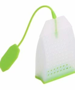 Gloednieuw ❤️ EPIN 3D EPIN | Thee Zakje Groen | Theefilter Zak | Losse Theezeef | Kruidenbol | Zeef | Tang | Infuser | Thee Ei | Zakje | Thee | Theemannetje | Accessoires ????