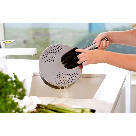 Flash-uitverkoop ???? Tefal Afgietdeksel - RVS - Vaatwasserbestendig ???? 3 Flash-uitverkoop ???? Tefal Afgietdeksel - RVS - Vaatwasserbestendig ???? - Afbeelding 3