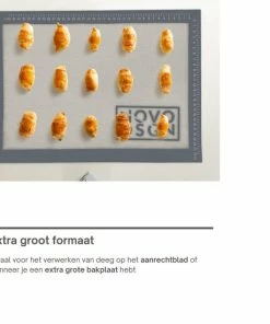 Goedkoop ???? Nova Design Siliconen Bakmat Deegmat Ovenmat XL | Groot Formaat 70x50 Cm ???? -Bourgogne Shop 550x550 946