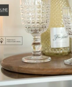 Beste Pirce ???? J-Line Snijplank Hout - Ronde Snijplank – Duurzaam Materiaal - 30x30x1.5 Cm – Mangohout ✔️ -Bourgogne Shop 550x550 98