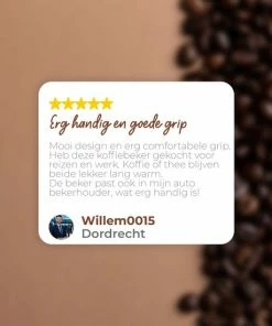 Gloednieuw ???? SIP !T® Premium RVS Koffiebeker To Go Thermosbeker – 510 ML – Herbruikbare Koffie & Theebeker – Lekvrij – Zwart - Black Friday 2022 ???? -Bourgogne Shop 550x550 982