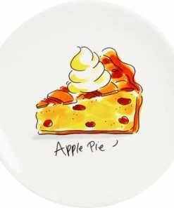 Coupon ???? Blond Amsterdam – Even Bijkletsen - Cake Plate Apple Pie -18 Cm ????