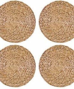 Coupon ???? Creative Toys Placemats, Rond, Set Van 4 Stuks, Waterhyacint - Creative Tops ????