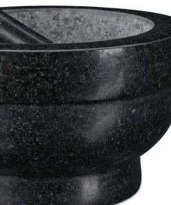 Uitgang ???? Relaxdays Vijzel En Stamper Graniet - Kruidenstamper - Kruiden Vermaler - Mortier - 1 L ✔️ -Bourgogne Shop 550x552