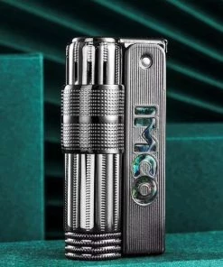 Hete verkoop ???? Merkloos Aansteker Metaal In De Kleur Silver Op Benzine ⭐