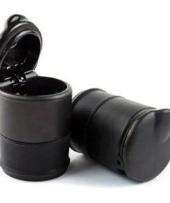 Goedkoop ❤️ Discountershop 2x Universele Asbak Voor In De Auto - Asbak Met LED En Deksel - Voor Bekerhouder (Autoasbak) Of Buiten ???? -Bourgogne Shop 550x560 1