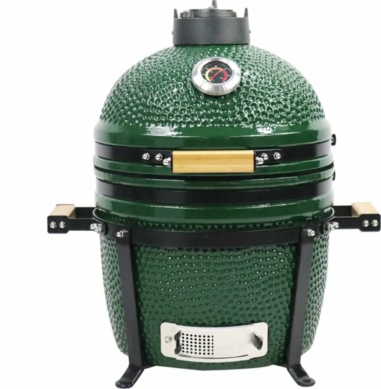 Korting ✔️ Fonteyn Kamado - Kamado BBQ - 15" - Groen ???? 1 Korting ✔️ Fonteyn Kamado - Kamado BBQ - 15" - Groen ????