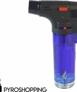 Nieuw ⭐ Pyroshopping.nl Pyroshopping Turbo X2 Aansteker En Gasbrander Transparant (BBQ, Creme Brulee, Vuurwerk, Vuurkorf) ????