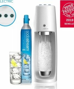Kopen ???? SodaStream Spirit One Touch - Wit - Elektrisch Bruiswatertoestel - Incl Koolzuurcilinder ???? -Bourgogne Shop 550x577 1