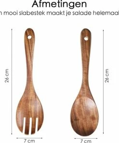 Nieuw ???? Merkloos Slabestek - Slalepel - Opscheplepel - 26 Cm - Hout ???? -Bourgogne Shop 550x583 2