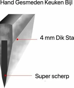 Beste deal ???? STORX Slagersmes - Handmade - Hak Mes - BBQ - Mes - Mannen - Koken - BBQ Master - Carbon Staal - Stoer - Hak Bijltje - Handgemaakt - Koksmes - CADEAU TIP! ???? -Bourgogne Shop 550x594