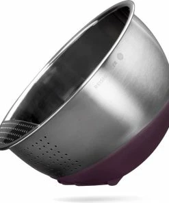 Top 10 ???? Reishunger Rijstzeef Uit Roestvrij Staal - Vergiet Voor Het Wassen Van Rijst En Groenten - Met Anti-slip Siliconen Bodem ✨ -Bourgogne Shop 550x616 2