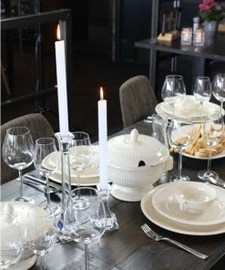 Korting ???? Wedgwood Edme Dinerbord - Ø26 Cm - Wit ???? -Bourgogne Shop 550x672 2