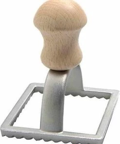 Top 10 ???? Foodiletto - Raviolimaker Set - Vorm 12 Ravioli - Aluminium/Beukenhout - Zilver ❤️ -Bourgogne Shop 550x687