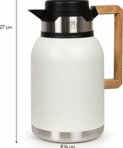 Aanbiedingen ???? Bama Thermoskan Lucia 2L Wit ???? -Bourgogne Shop 550x693 1