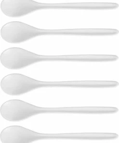 Beste recensies van ???? Cosy&Trendy 6x Koffie/theelepeltjes Kunststof Wit 13 Cm - Keukengerei - Keukenbenodigdheden - Bestek - Lepels/lepeltjes Voor Koffie/thee/dessert/eieren ????
