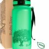 Beste Verkoop ???? Bodhi Tree Waterfles - Drinkfles 650 Ml - Met Fruitfilter - Sport Fles Volwassenen Kinderen Bidon Water Bottle 650ml - Groen ✔️