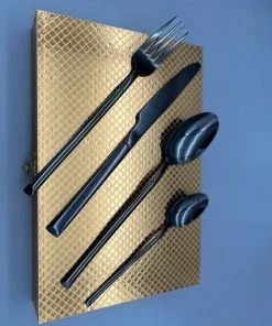 Coupon ???? Shoppen Voor Iedereen - 6 Personen Bestekset - 24 Dlg Bestek - Zwart - Geschenkdoos- Cadeau ???? -Bourgogne Shop 550x733 16