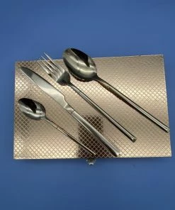 Coupon ???? Shoppen Voor Iedereen - 6 Personen Bestekset - 24 Dlg Bestek - Zwart - Geschenkdoos- Cadeau ???? -Bourgogne Shop 550x733 18