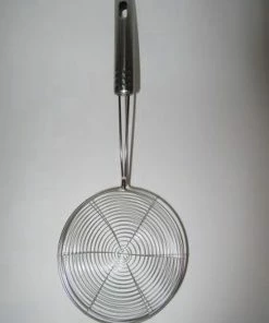 Flash-uitverkoop ✔️ Merkloos Frituurschep / Schuimspaan Metaal RVS 34cm ????