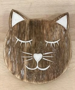 Begroting ???? Woodart Houten Onderzetters Kat/poes 6 Stuks In Houder Naturel ???? -Bourgogne Shop 550x733 41