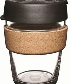 Hete verkoop ⭐ KeepCup Koffie Beker To Go Glas/kurk 100% Recyclebaar - Espresso 340 Ml ????