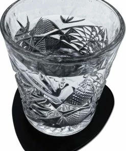 Uitgang ???? Brute Strength - Onderzetters Voor Glazen - Leer - Zwart - Semi Rond - 10 Stuks ???? -Bourgogne Shop 550x745