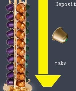 Goedkoop ✨ Merkloos Draaibare Capsulehouder - Geschikt Voor Nespresso En Compatible Capsules - 40 Stuks -goud ✨ 16 Goedkoop ✨ Merkloos Draaibare Capsulehouder - Geschikt Voor Nespresso En Compatible Capsules - 40 Stuks -goud ✨ -Bourgogne Shop 550x766