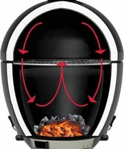 Gloednieuw ???? Apache Grill 21 Inch Kamado BBQ Egg | Houtskool | Zwart | 50cm Grill Oppervlak | Dubbelwandig & Geïsoleerd ✔️ -Bourgogne Shop 550x776 1