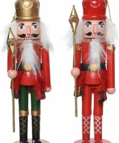 Aanbiedingen ✨ Kaemingk Kerst Notenkraker Plastic Classic Design 2Ass L 6.00 - W 5.00 - H 17.00cm ❤️