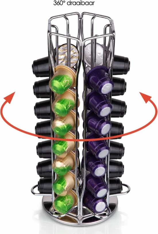 Flash-uitverkoop ???? Jay Hill Nespresso Cuphouder - RVS - 42 Stuks ???? 3 Flash-uitverkoop ???? Jay Hill Nespresso Cuphouder - RVS - 42 Stuks ???? - Afbeelding 3