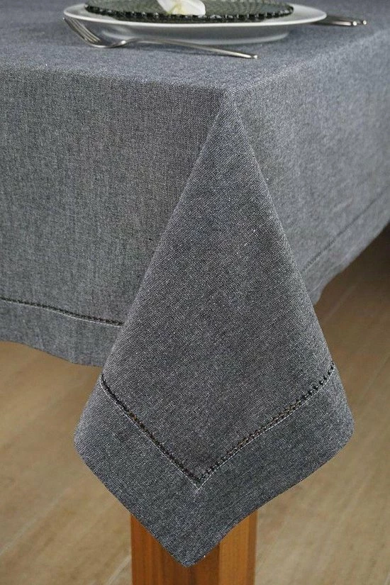 Korting ✔️ KOOK Tafelkleed Gemeleerd Zwart140 X 300 Cm ⭐ 3 Korting ✔️ KOOK Tafelkleed Gemeleerd Zwart140 X 300 Cm ⭐ - Afbeelding 3