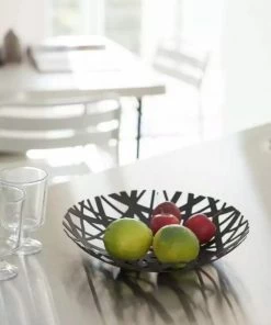 Coupon ⌛ YAMAZAKI 02498, Fruitschaal Tower - Ø 26 Cm - Zwart ???? -Bourgogne Shop 550x830 1